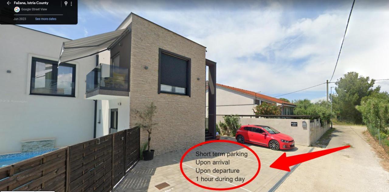 Valla Studio Apartments With Free Bikes Fažana Exterior foto