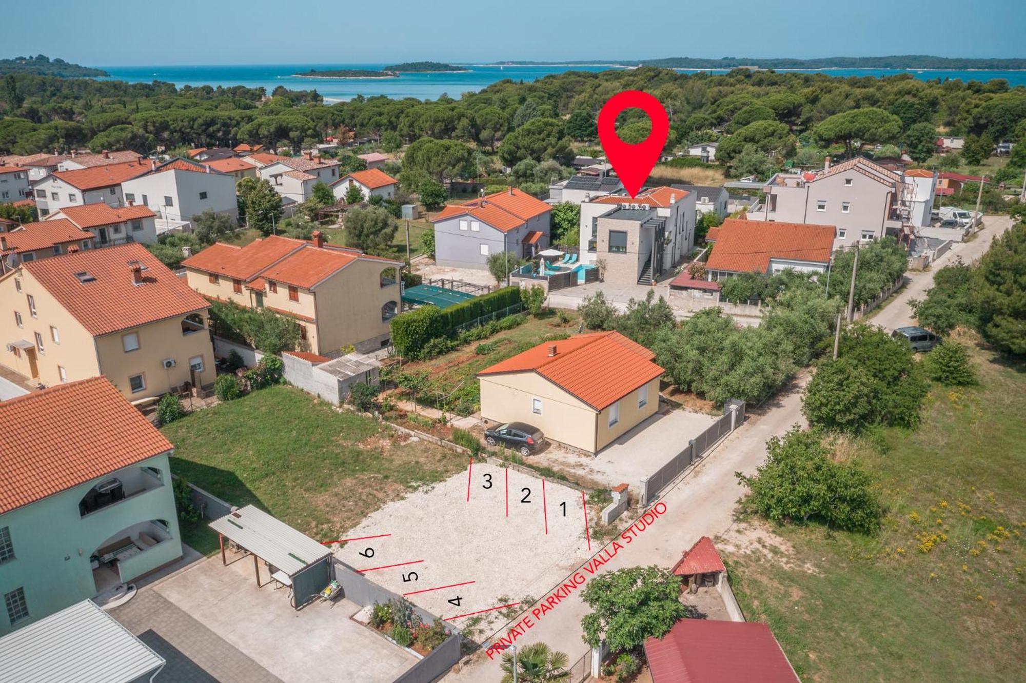 Valla Studio Apartments With Free Bikes Fažana Exterior foto